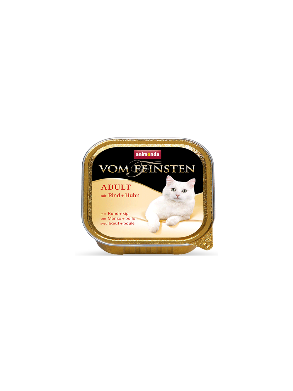ANIMONDA Cat Vom Feinsten adult cat smak: wołowina + kurczak 6x100g