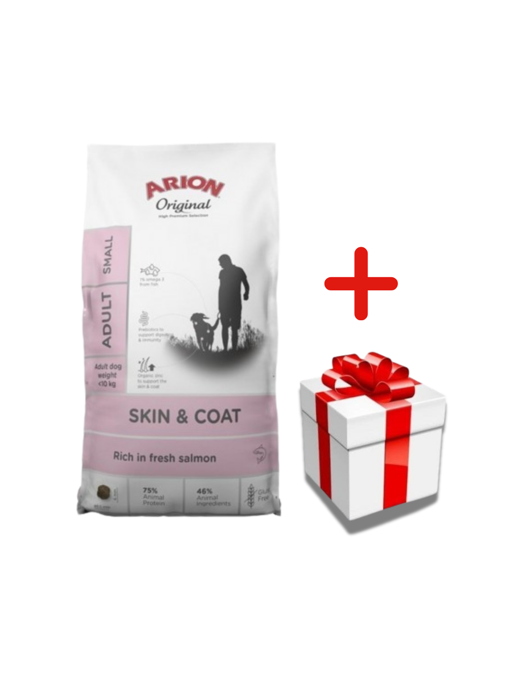 ARION Original Skin & Coat Adult Salmon and Rice Small Breed 2kg + NIESPODZIANKA DLA PSA GRATIS!!