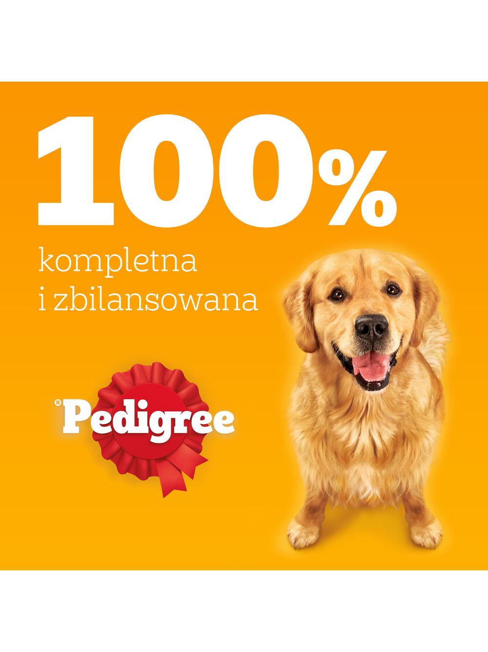 PEDIGREE Adult puszka 1200g - mokra karma pełnoporcjowa dla dorosłych psów, z wołowiną w galaretce