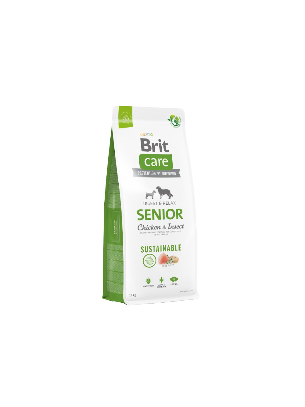 BRIT CARE Dog Sustainable Senior Chicken & Insect 12kg + niespodzianka dla psa GRATIS!