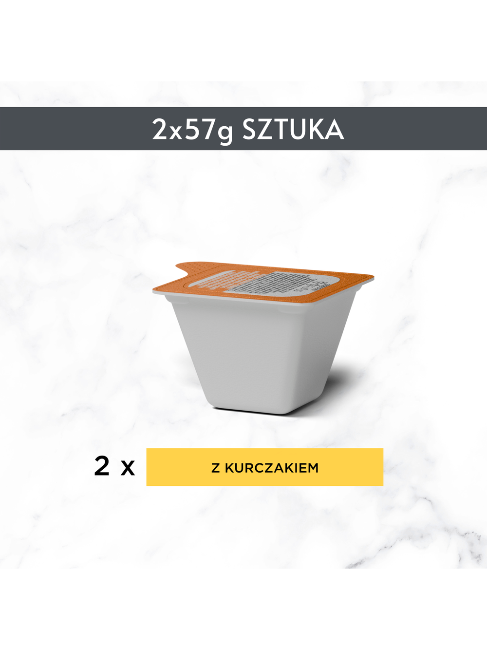 GOURMET Revelations Delikatne Kawałki w Galaretce z Kurczakiem 4x57g (2x2x57g)