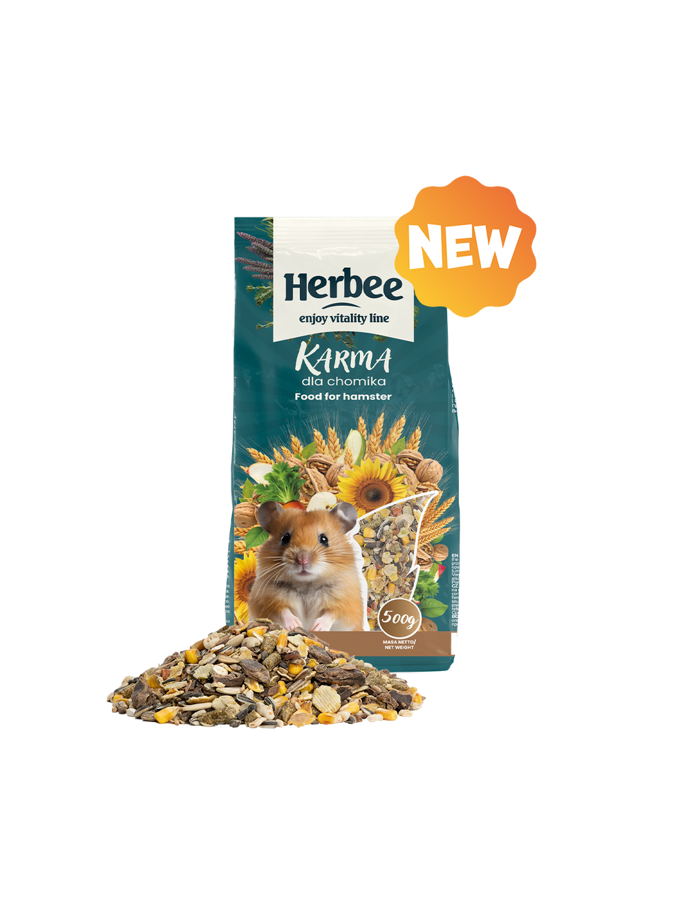 HERBEE KARMA dla chomika 500g