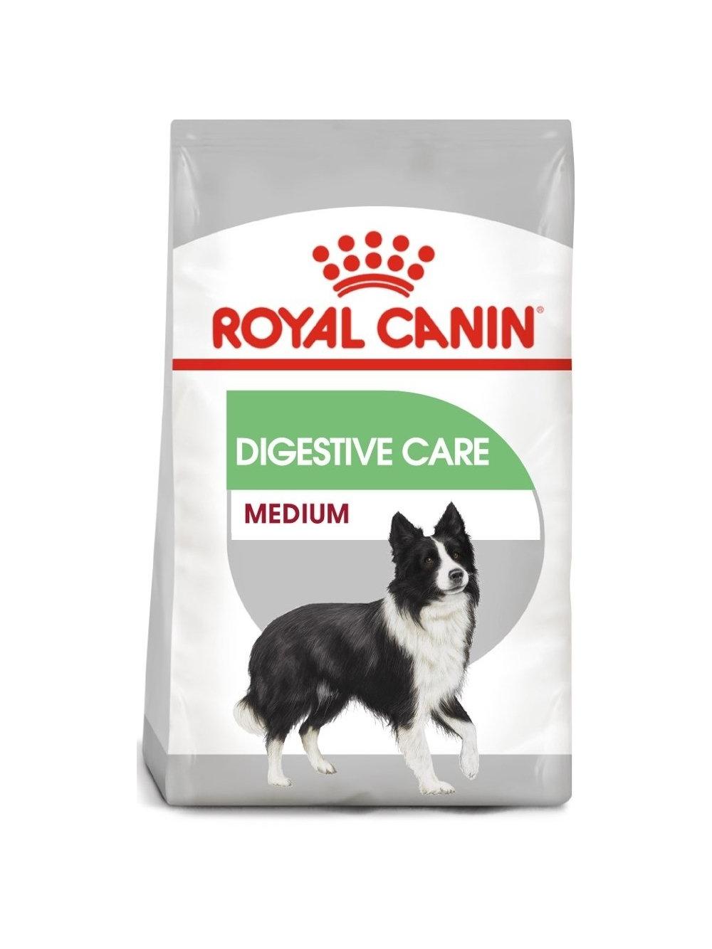 ROYAL CANIN CCN Medium Digestive Care 3kg karma sucha dla psów dorosłych, ras średnich o wrażliwym przewodzie pokarmowym + NIESPODZIANKA DLA PSA GRATIS!!