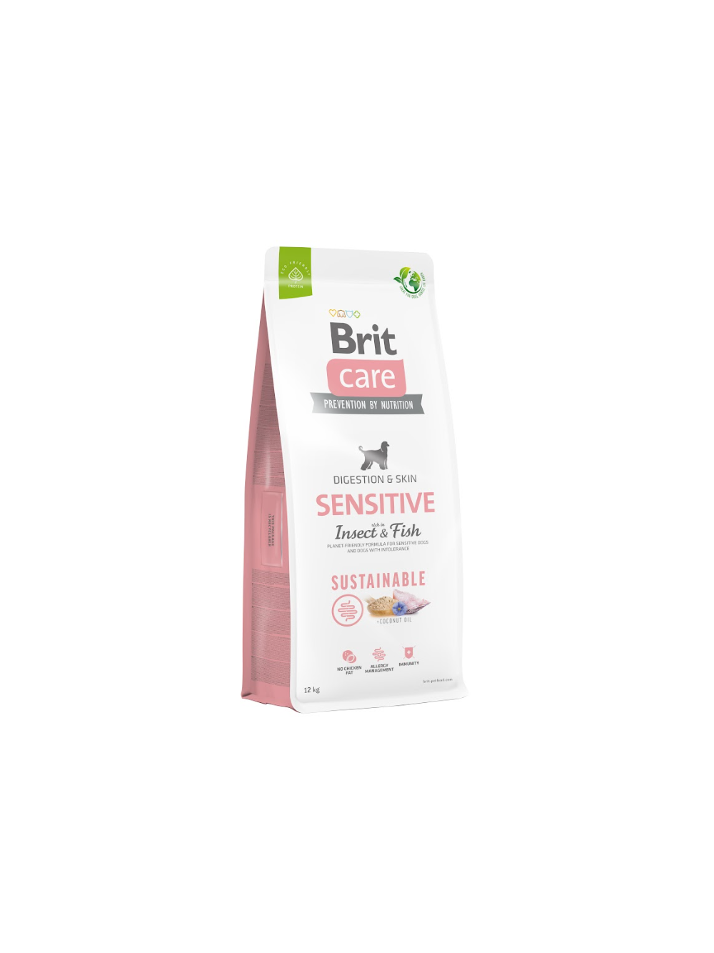 BRIT CARE Sustainable Sensitive Insect & Fish 12kg / Opakowanie uszkodzone (8683,9318,9394) !!!