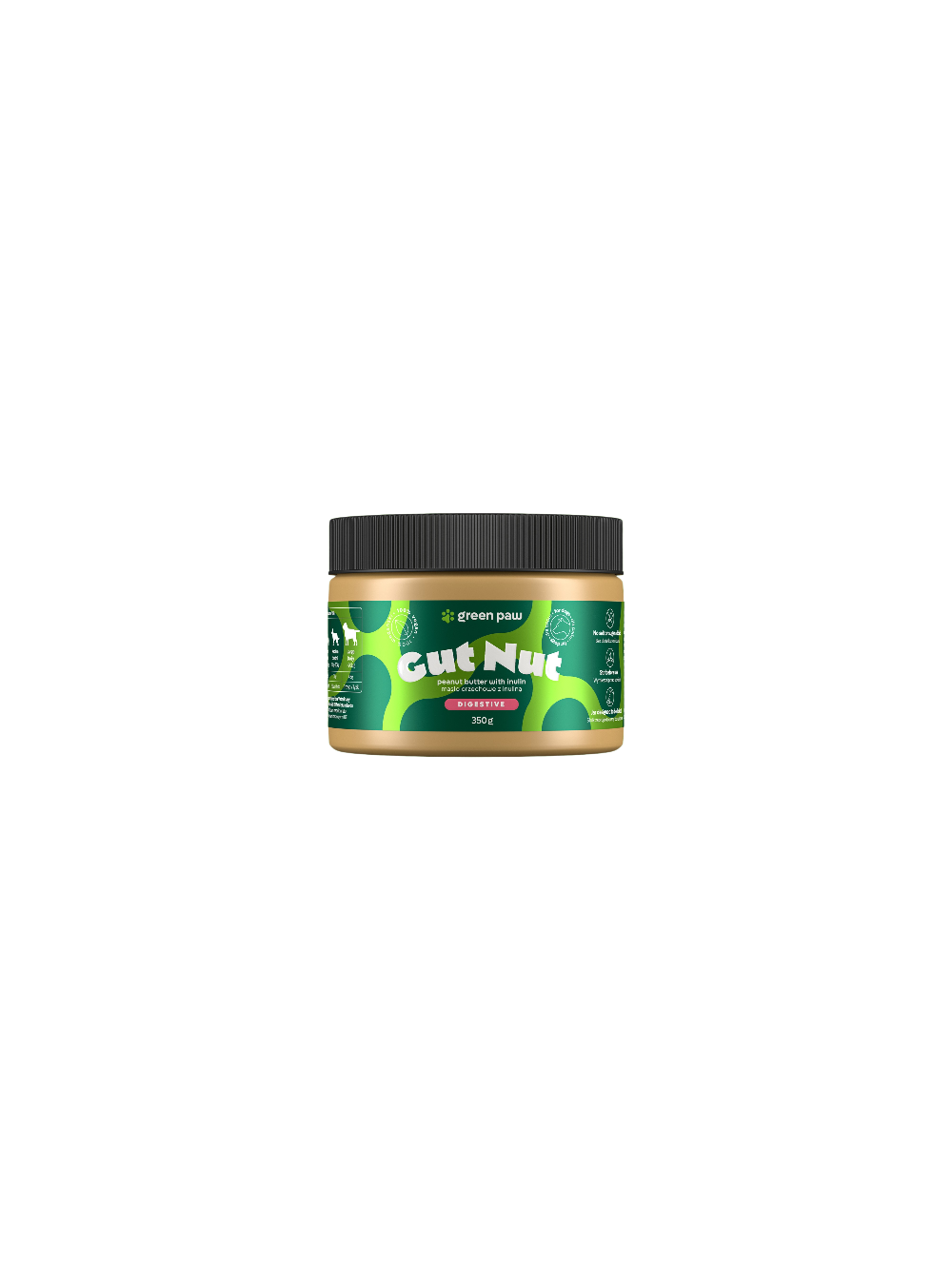 Green Paw Gut Nuts 350g - Masło orzechowe z inuliną dla psów
