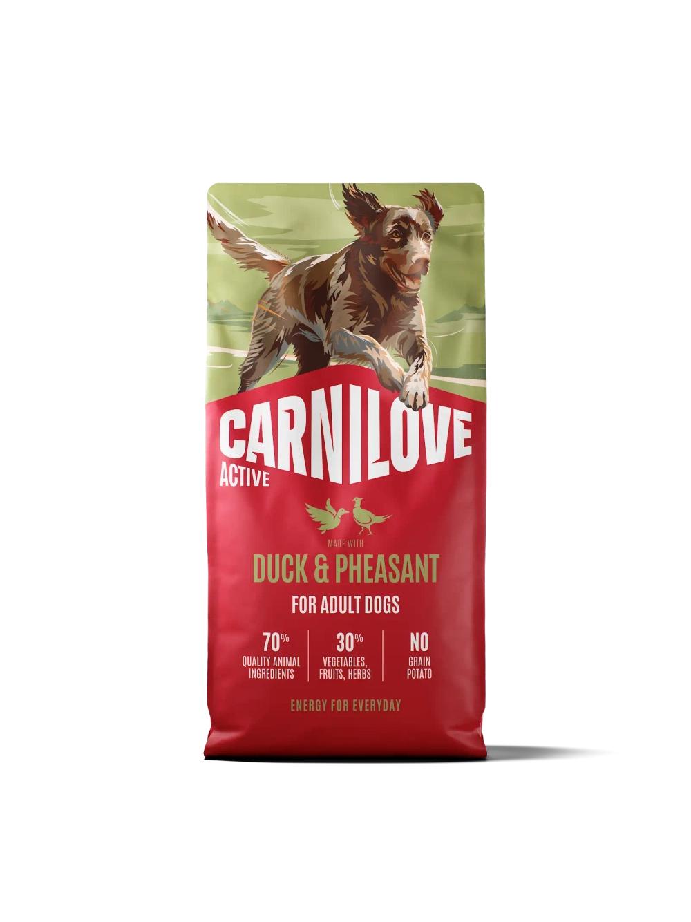 CARNILOVE Active Dog Duck & Pheasant for Adult 12kg