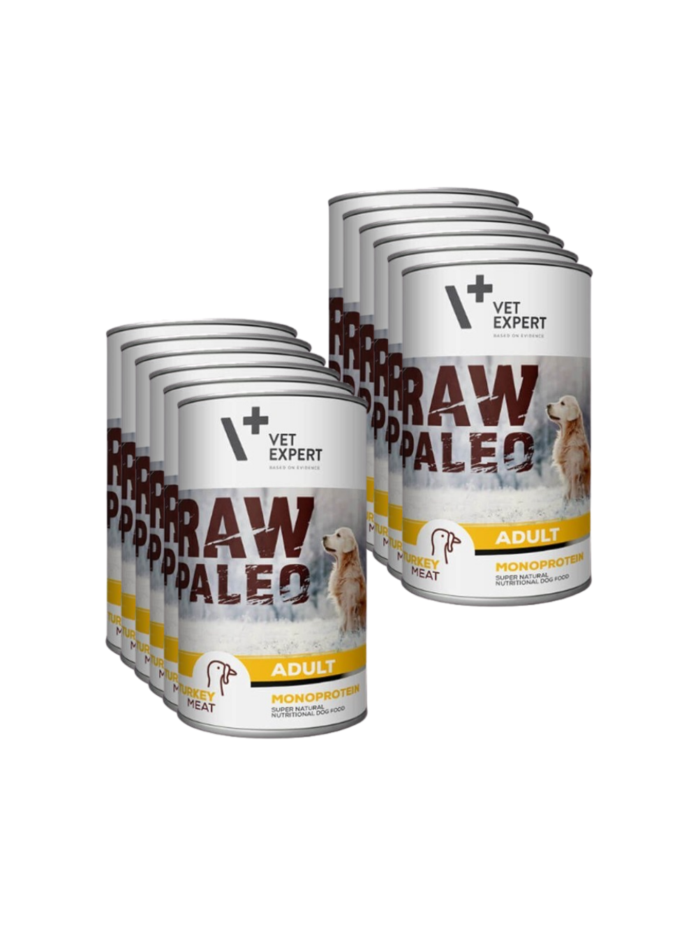 Vetexpert RAW PALEO adult turkey 12x400g - indyk puszka