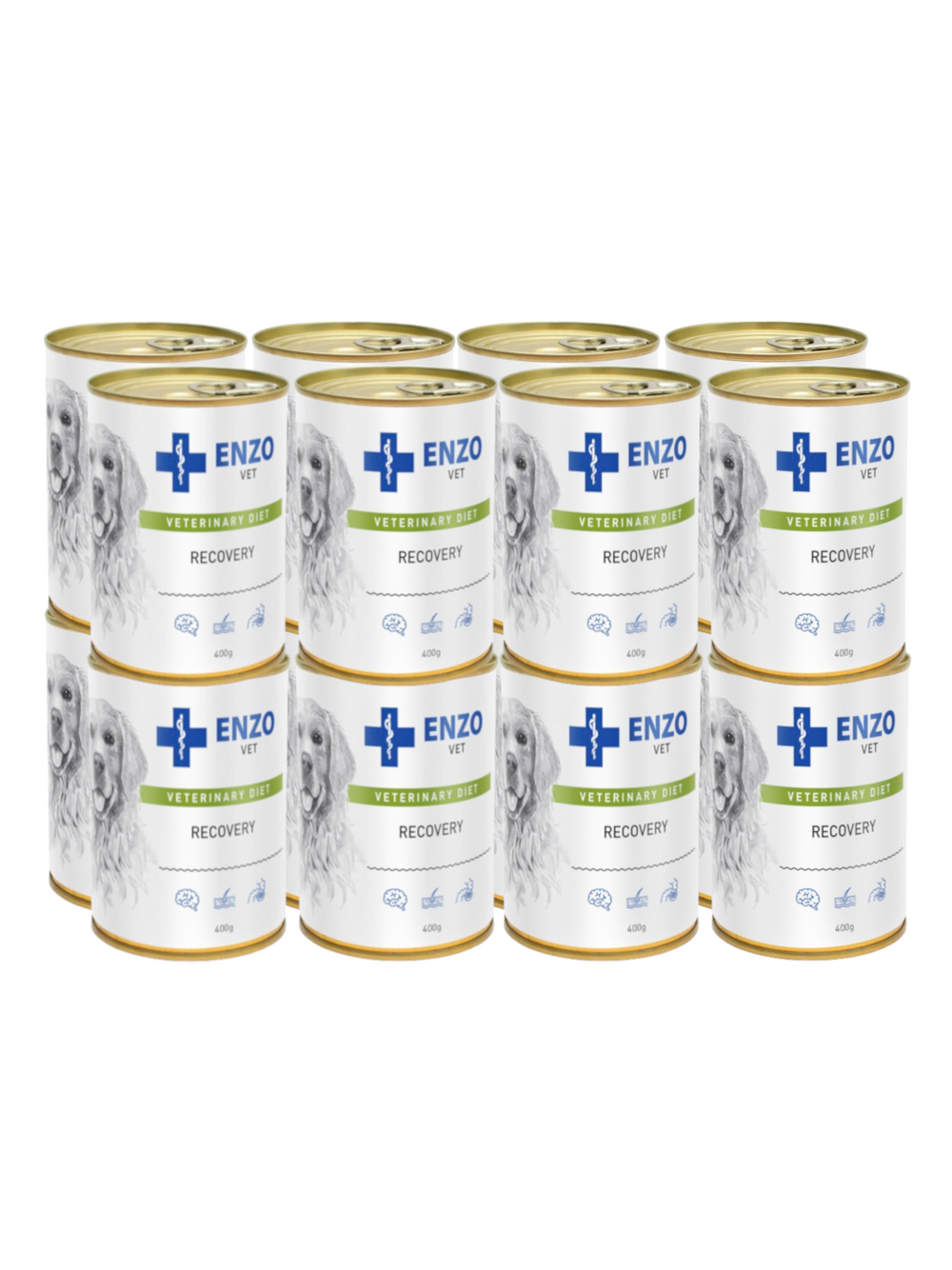 ENZO VET Recovery dieta w okresie rekonwalescencji dla psów 16x400g