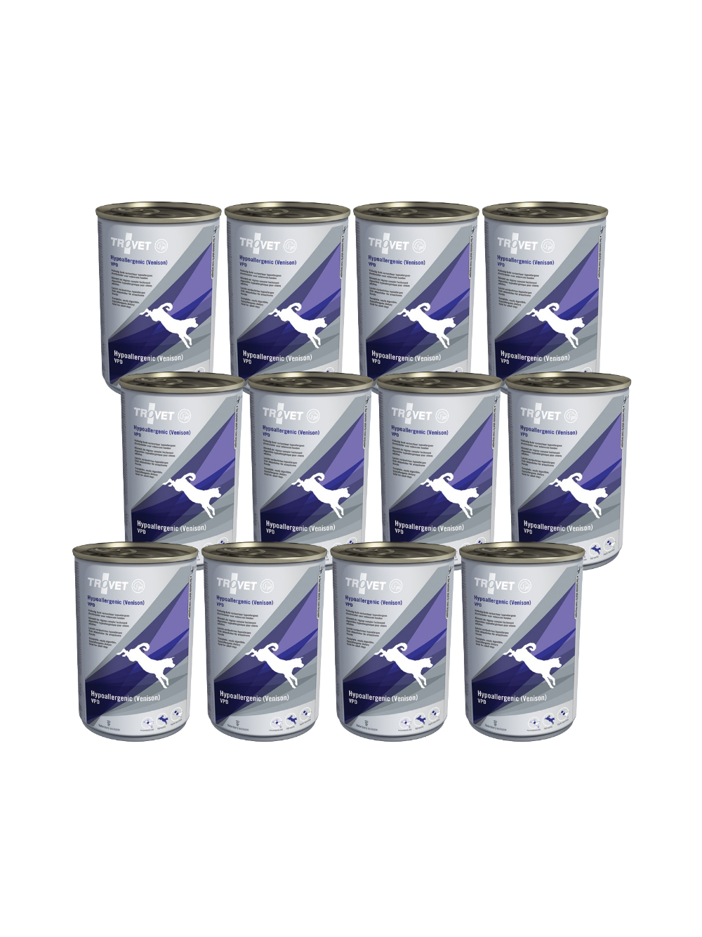 TROVET VPD Hypoallergenic - Venison (dla psa)  12 x 400g - puszka