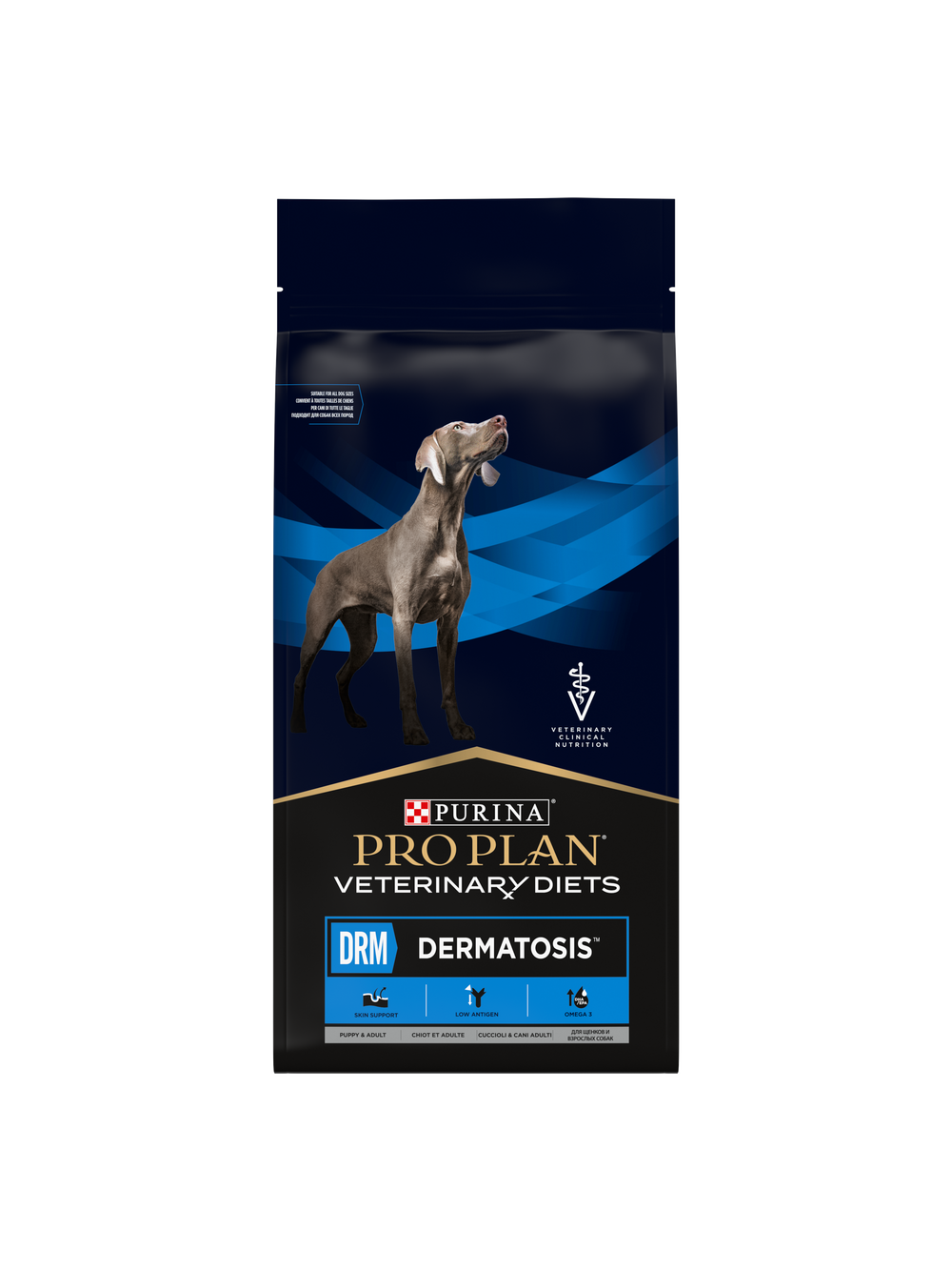 PRO PLAN Veterinary Diets DRM Dermatosis Karma sucha dla psa 12kg