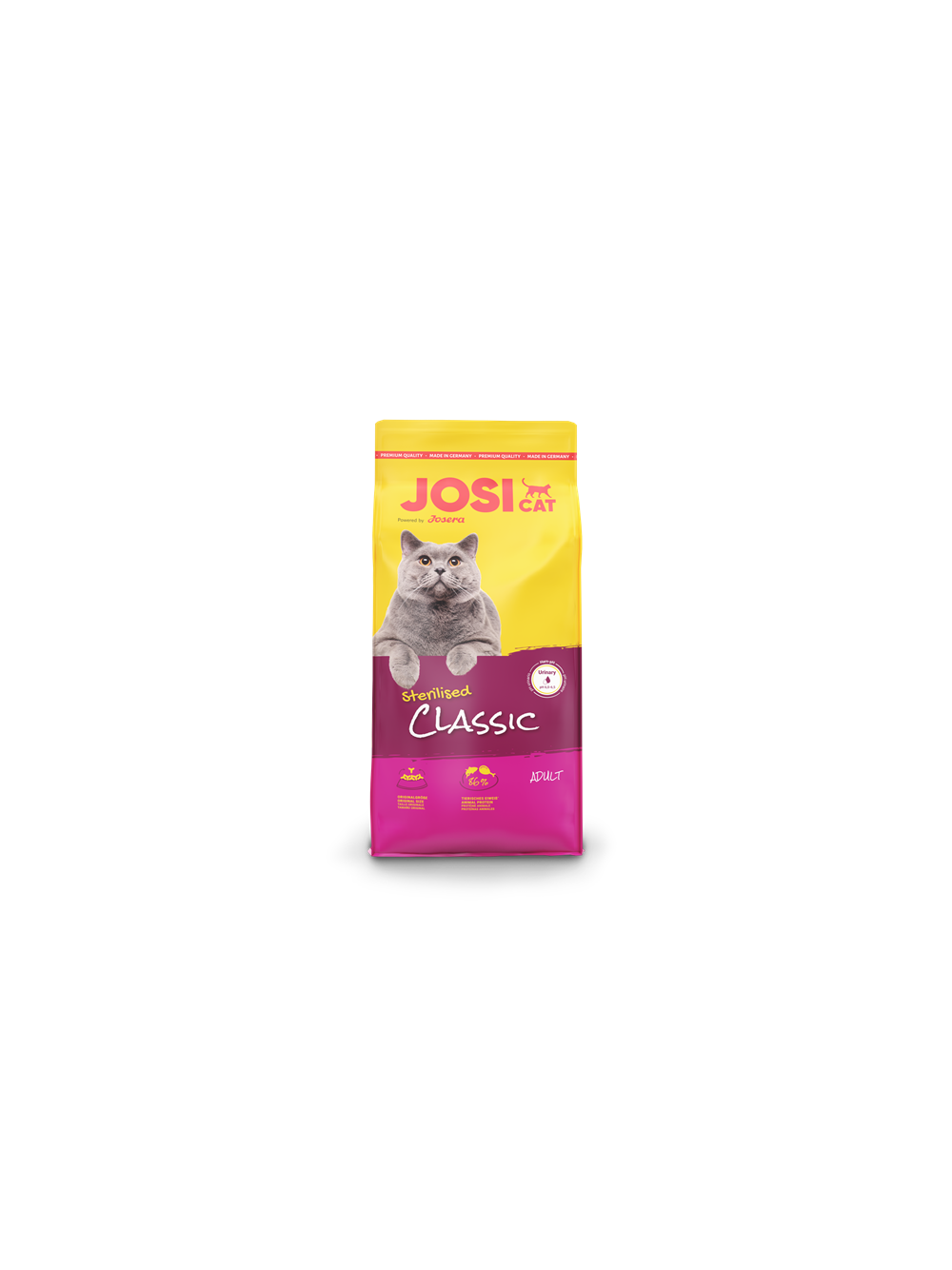 JOSERA JosiCat Classic Sterilised 10kg + niespodzianka dla kota GRATIS!