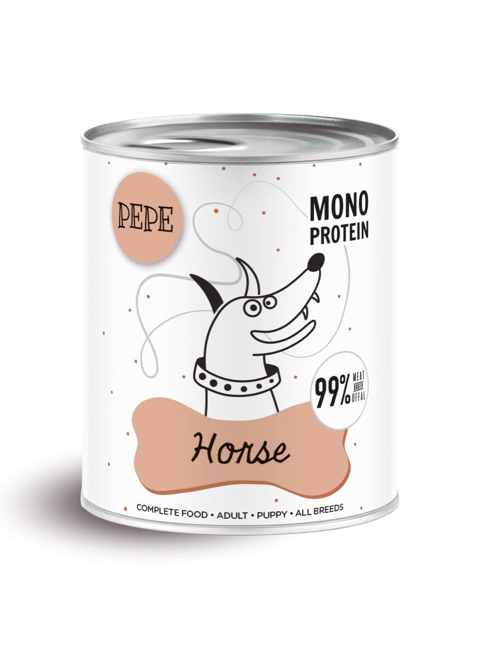 PEPE MONO PROTEIN Horse (konina) 800g
