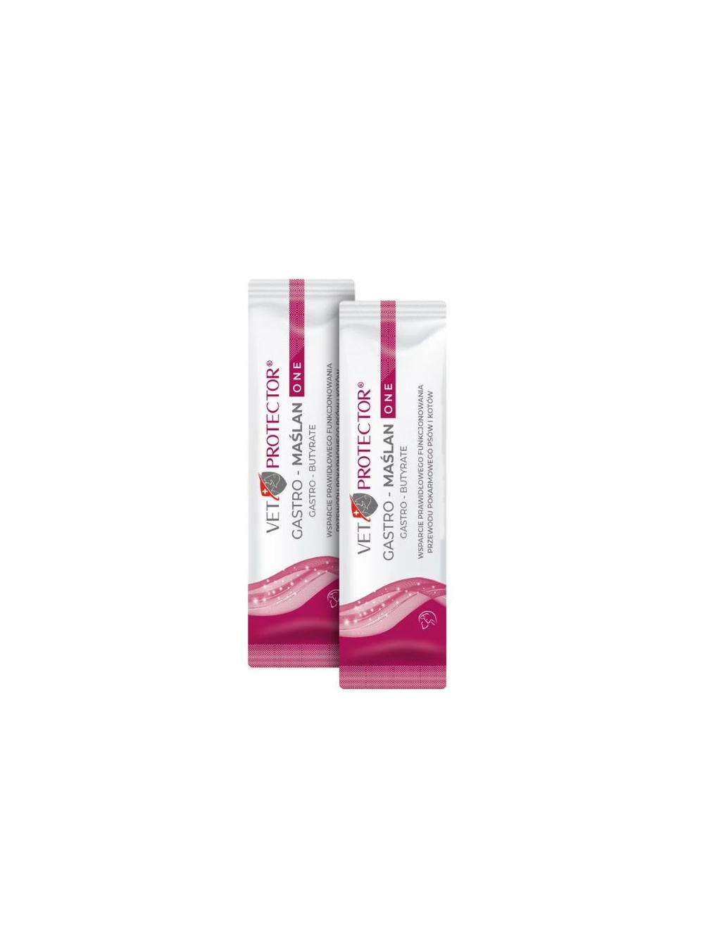 VET PROTECTOR® GASTRO – MAŚLAN ONE – preparat wspierający funkcjonowanie przewodu pokarmowego dla psa i kota 3 ml