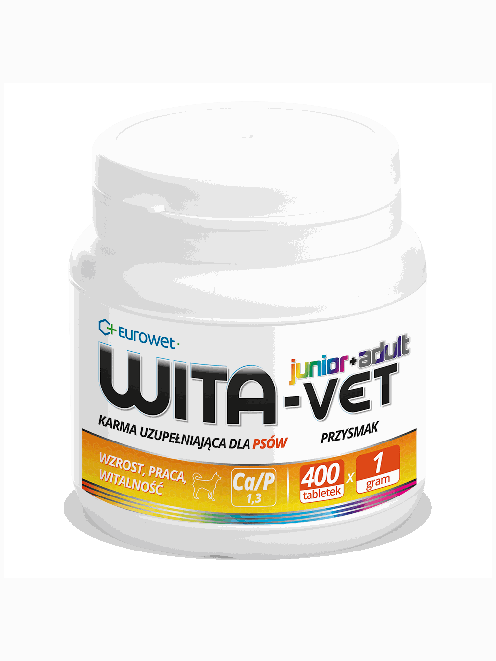 WITA-VET JUNIOR+ADULT Ca/P 1,3 1g 400tab