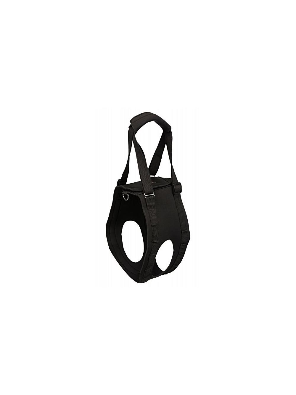 TRIXIE Uprząż Rehabilitacyjna dla psa L-XL - do 50kg czarna 75-85cm