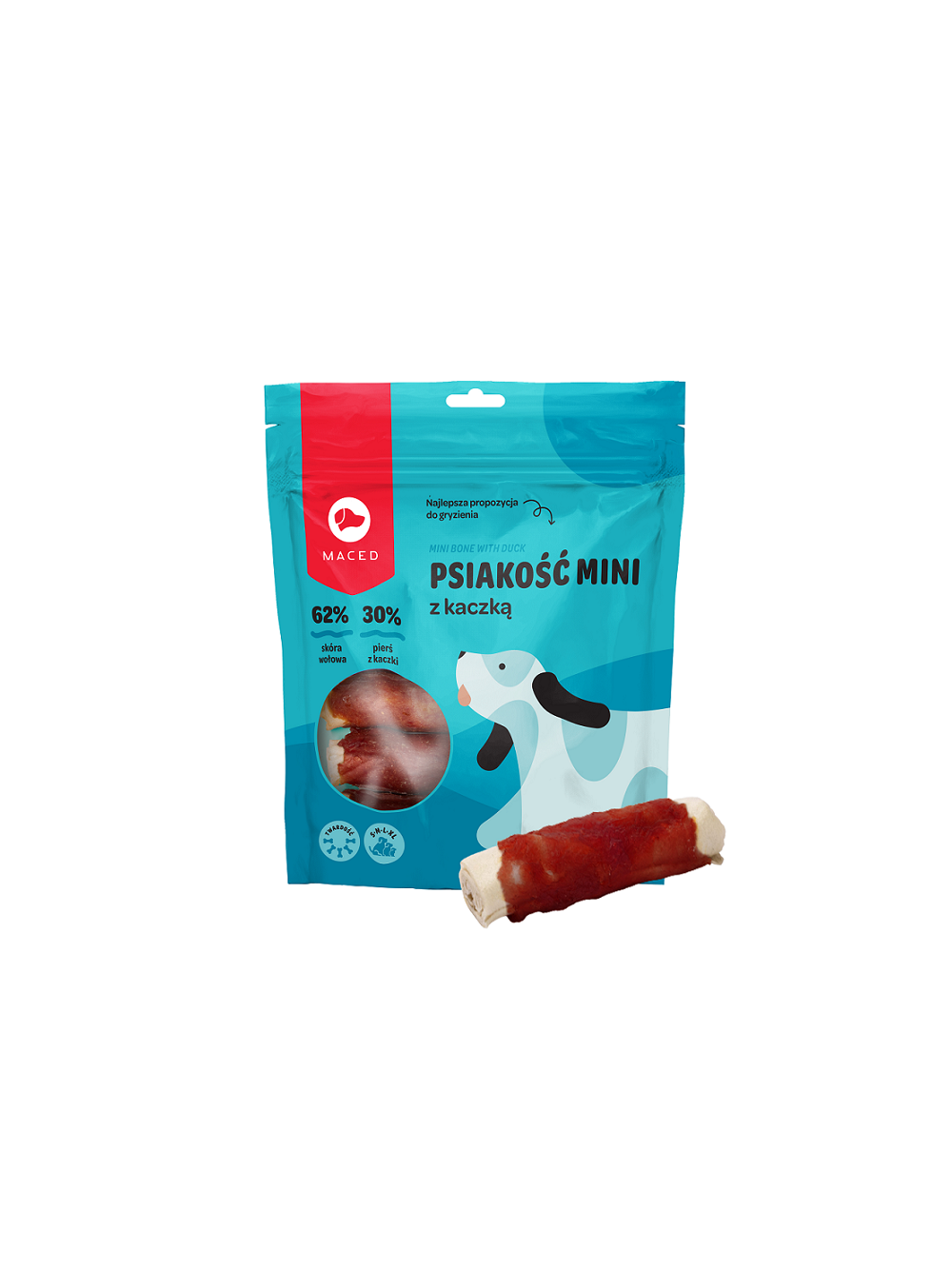 MACED biała pałka z kaczką 12,5cm/500g