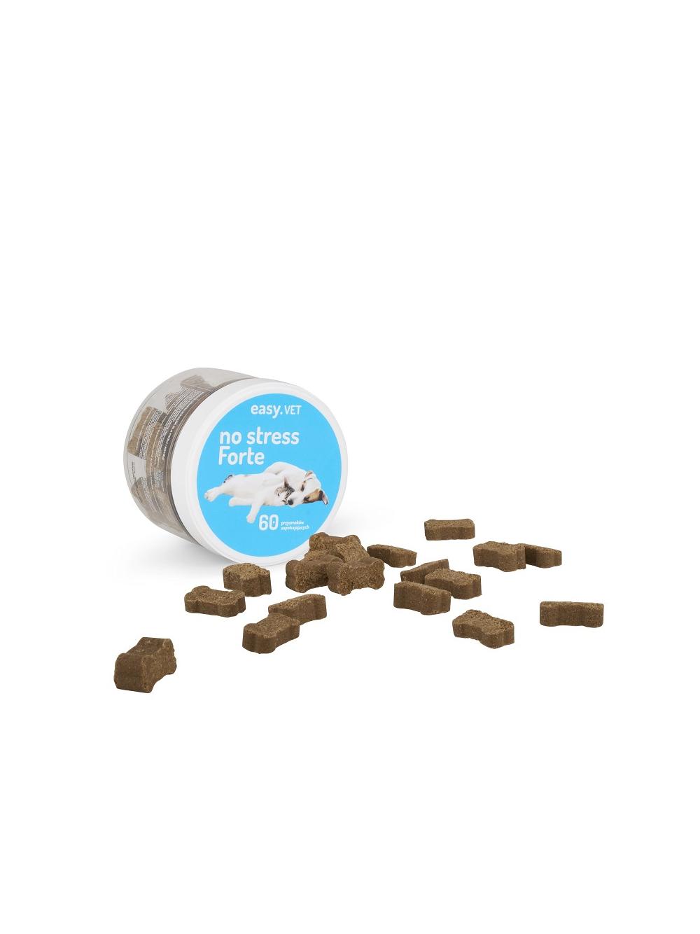 Easy.VET Smaczki funkcjonalne No stress forte dla psów i kotów 180g