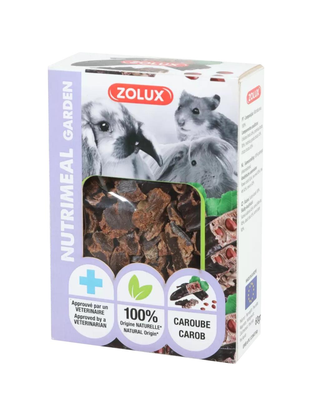ZOLUX Przysmak NUTRIMEAL3 GARDEN z karobem 60 g