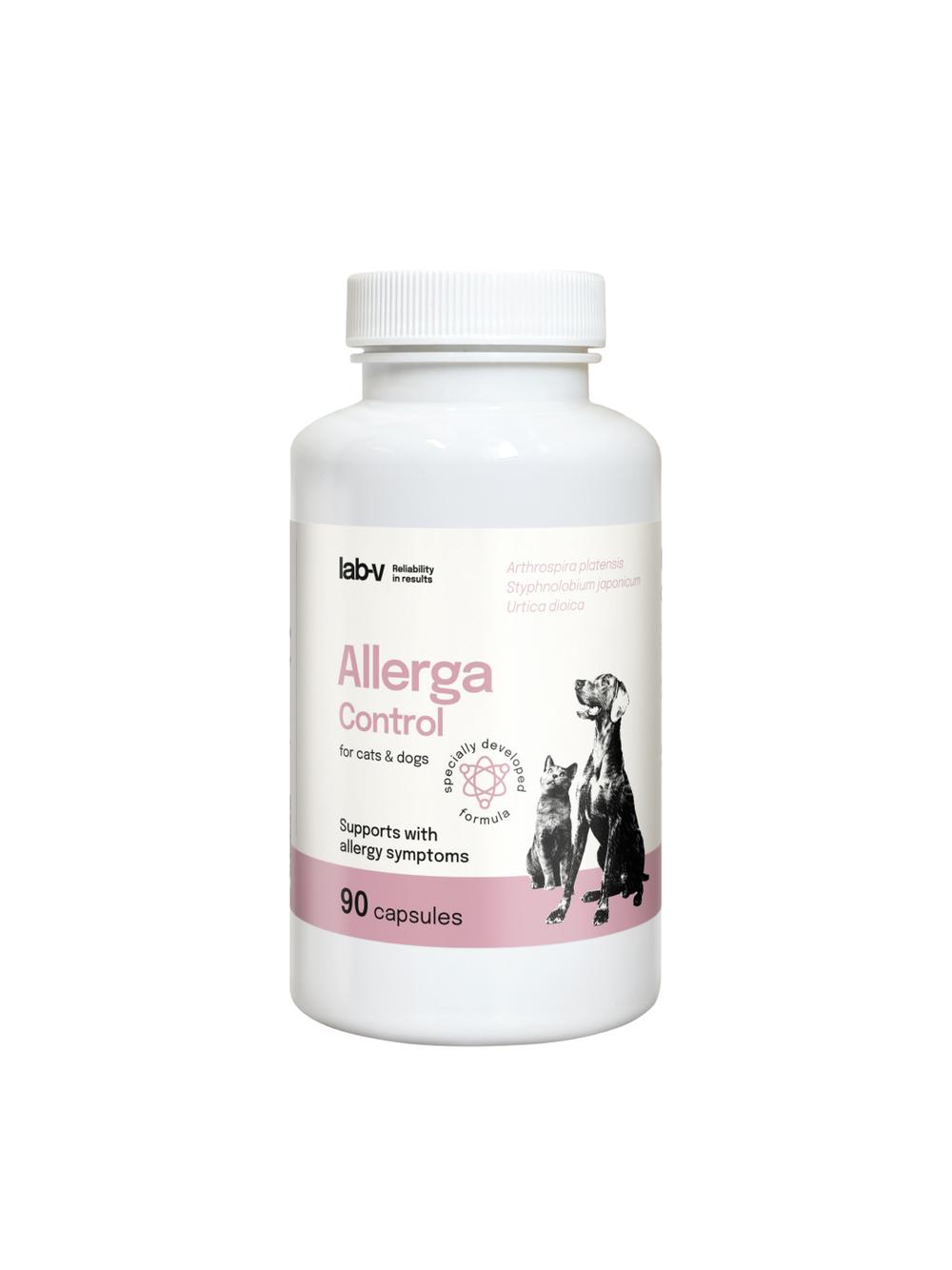 Lab-v Allerga Control – Wsparcie przy objawach alergii 90 kapsułek
