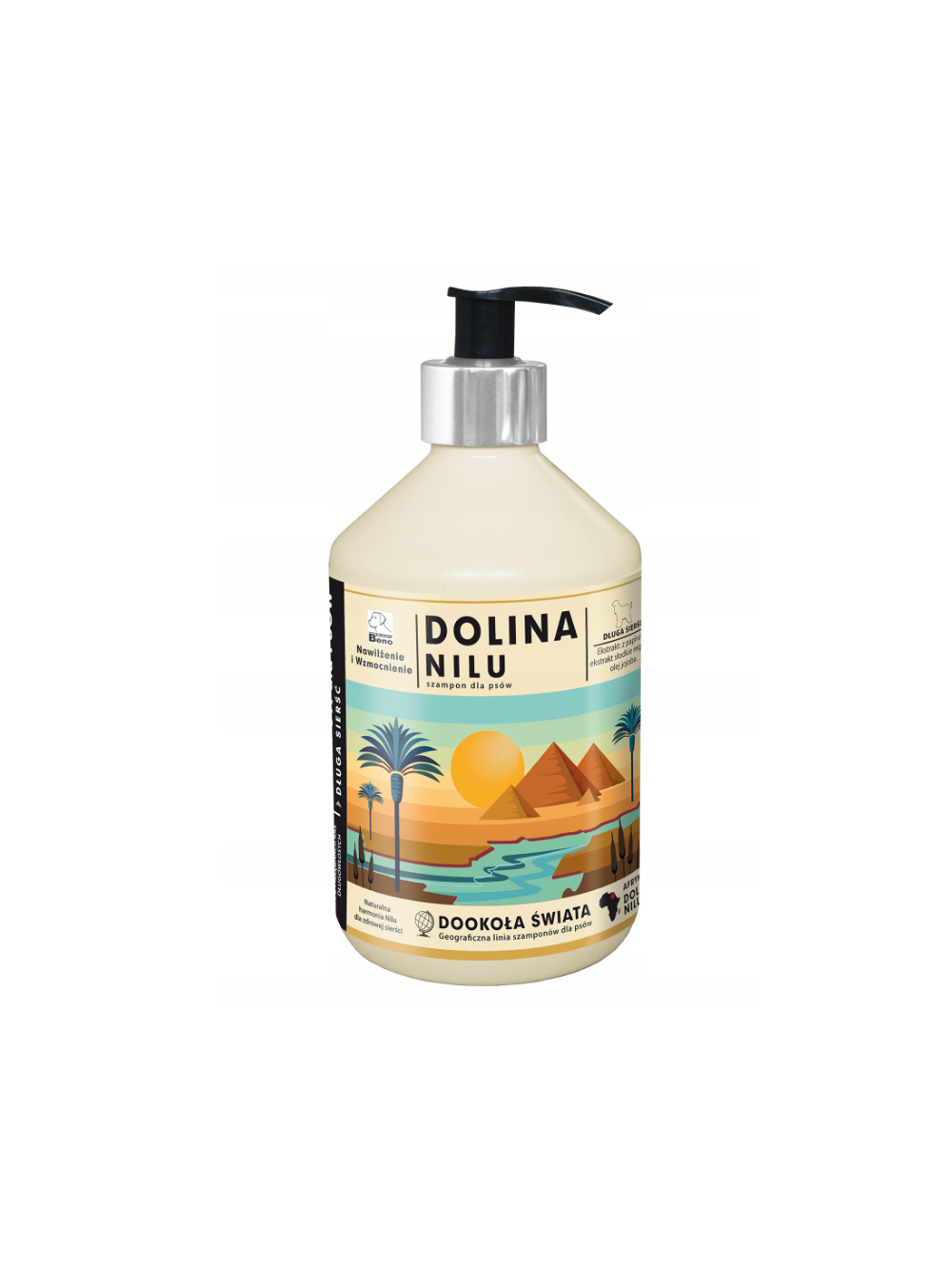 Szampon Super Beno Dookoła świata DOLINA NILU DŁUGA SIERŚĆ 400 ml