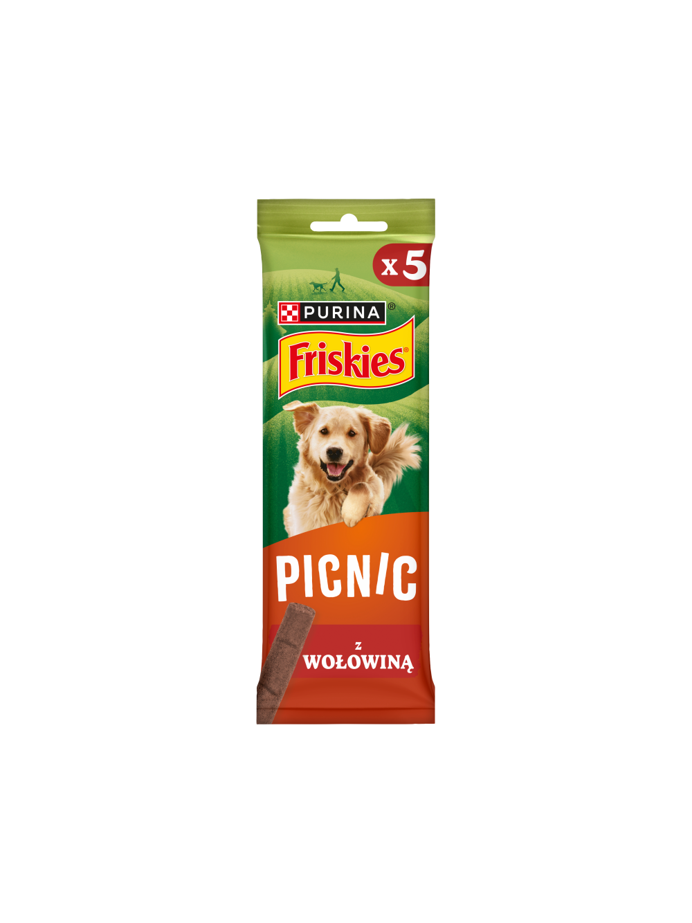 Friskies Picnic dla dorosłych psów z wołowiną 3x42g (5 sztuk)