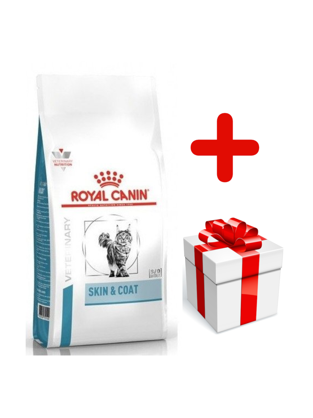 Royal Canin Veterinary Diet Feline Skin Coat 3,5kg + niespodzianka dla kota GRATIS!