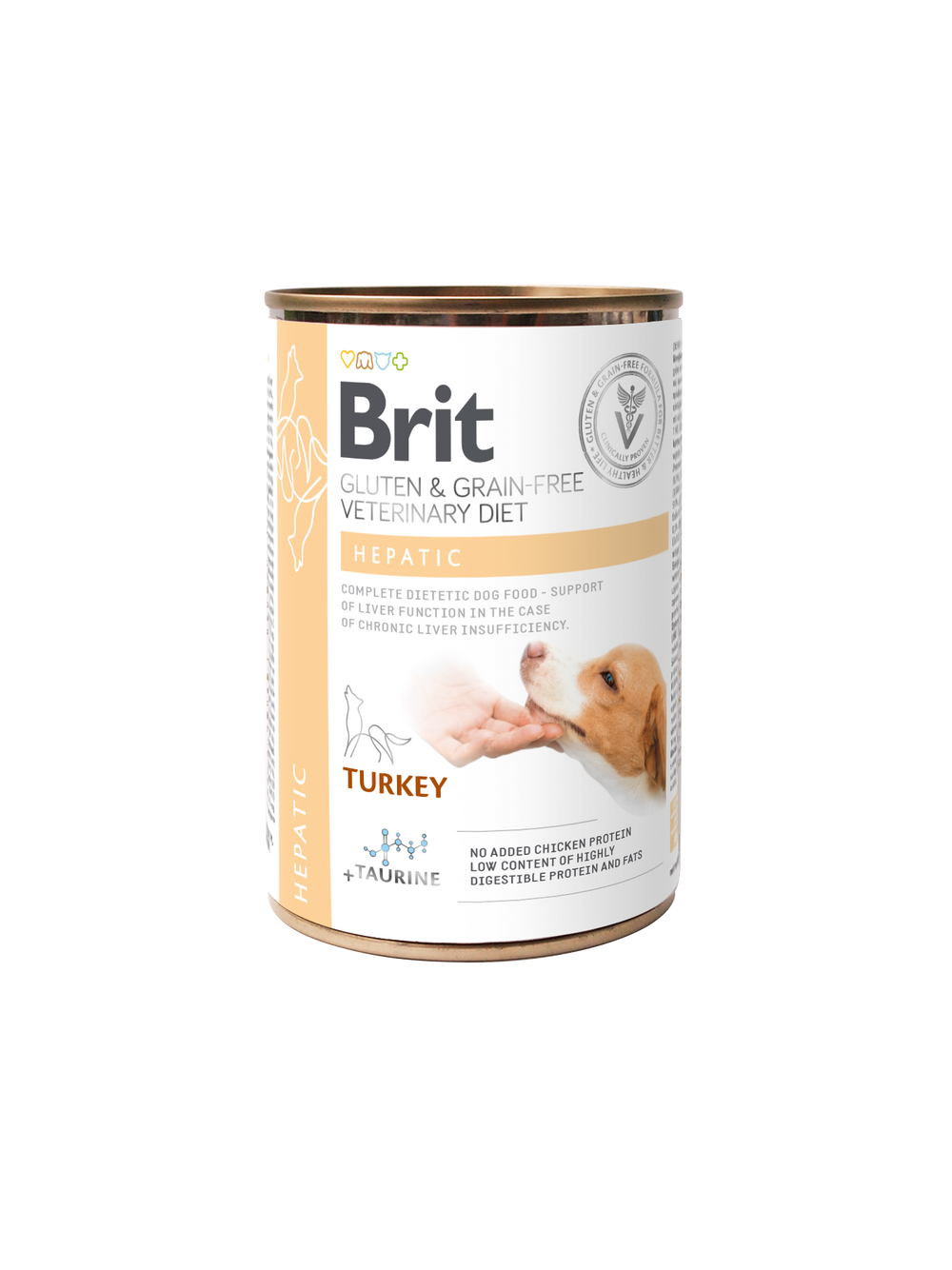 BRIT GF Veterinary Diets Dog Hepatic 400g - karma mokra dla psa