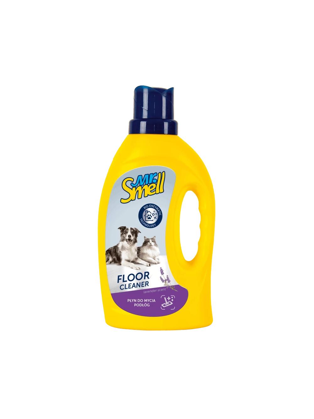 MR SMELL Bioenzymatyczny płyn do mycia podłóg o zapachu lawendowym - 1l
