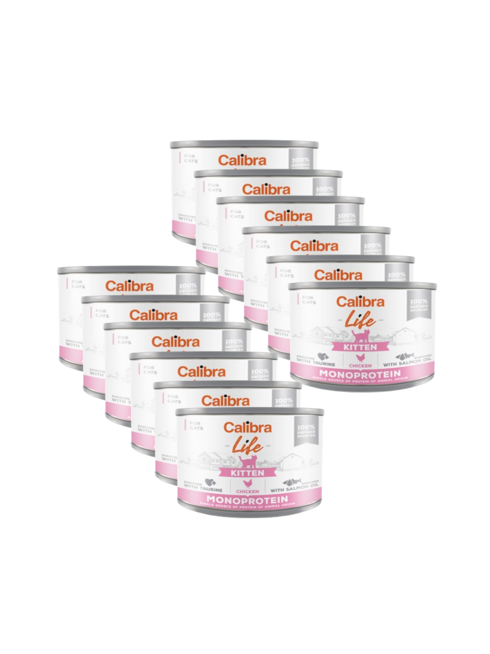 CALIBRA Cat Life Kitten Chicken 12x200g