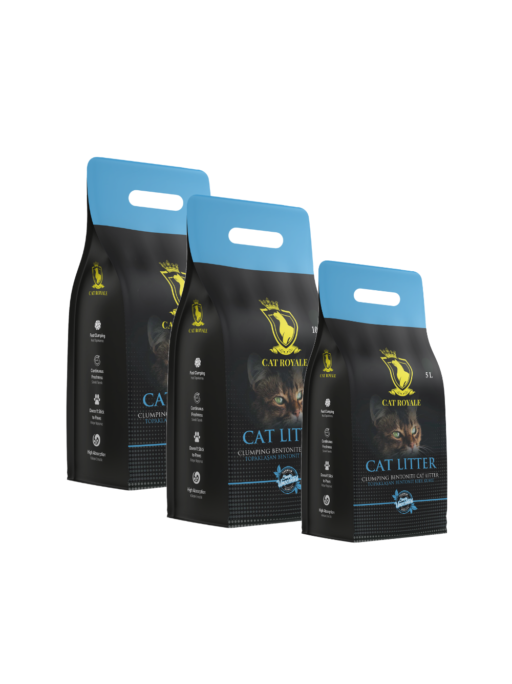Cat Royale Naturalny żwirek bentonitowy 25l