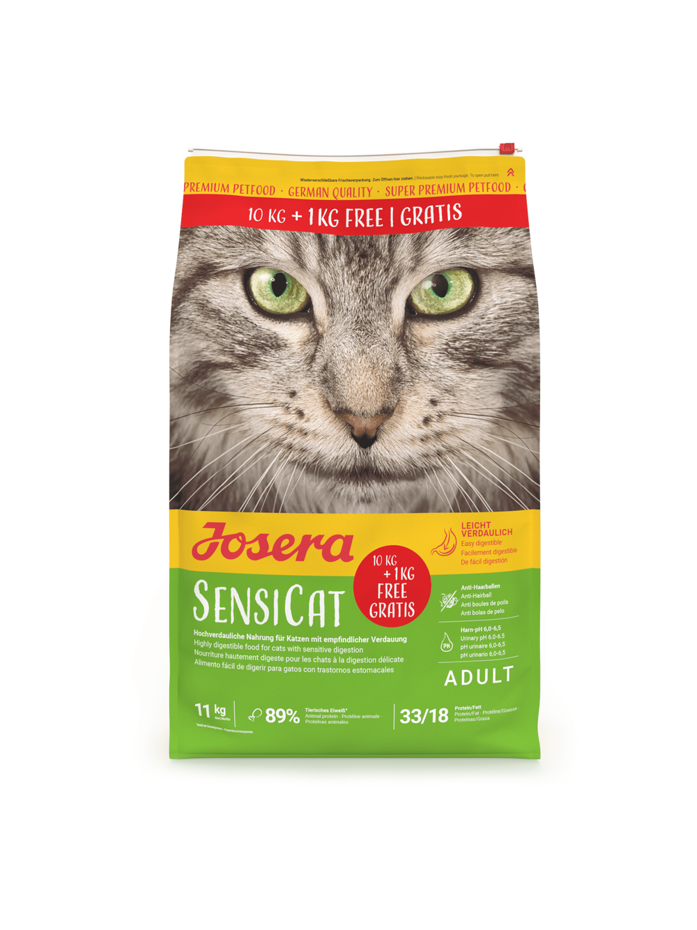 JOSERA SensiCat 10+1kg