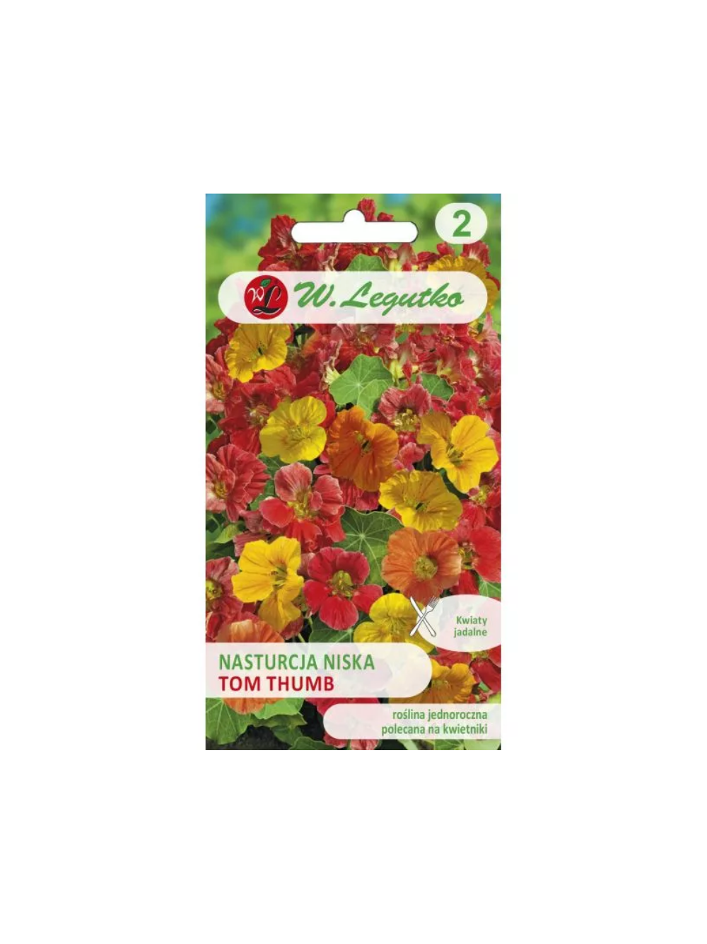 Nasturcja niska Tom Thumb mieszanka