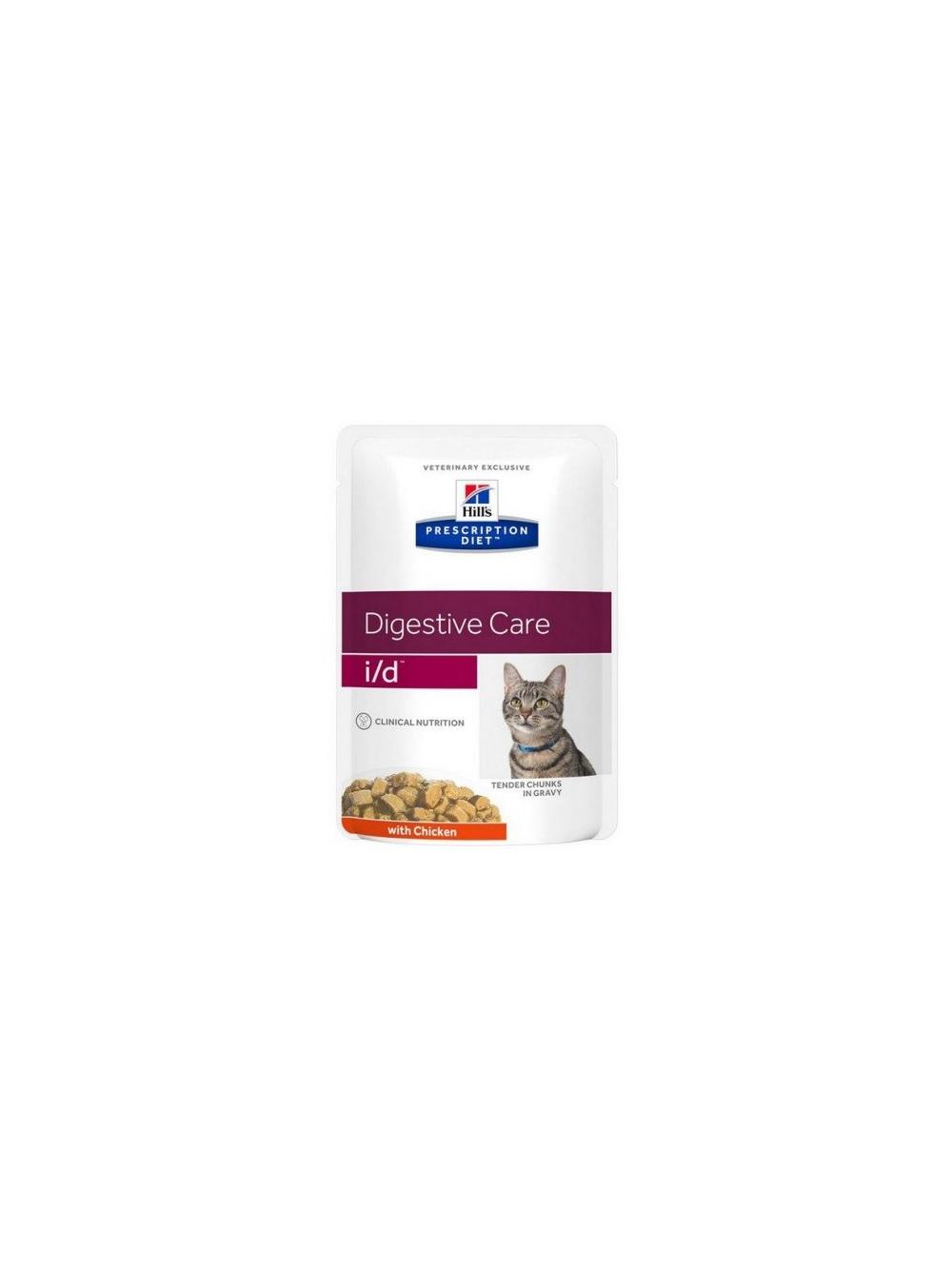 HILL'S PD Prescription Diet Feline i/d z kurczakiem 6 x 85g  - saszetka