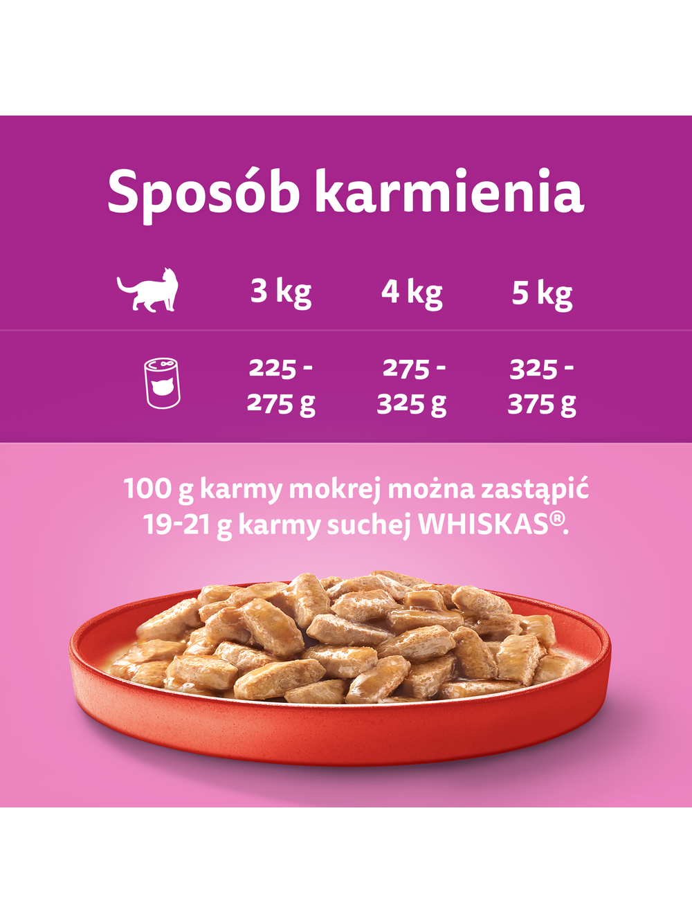WHISKAS Adult puszka 400 g - mokra karma pełnoporcjowa dla dorosłych kotów, kawałki z wołowiną w sosie