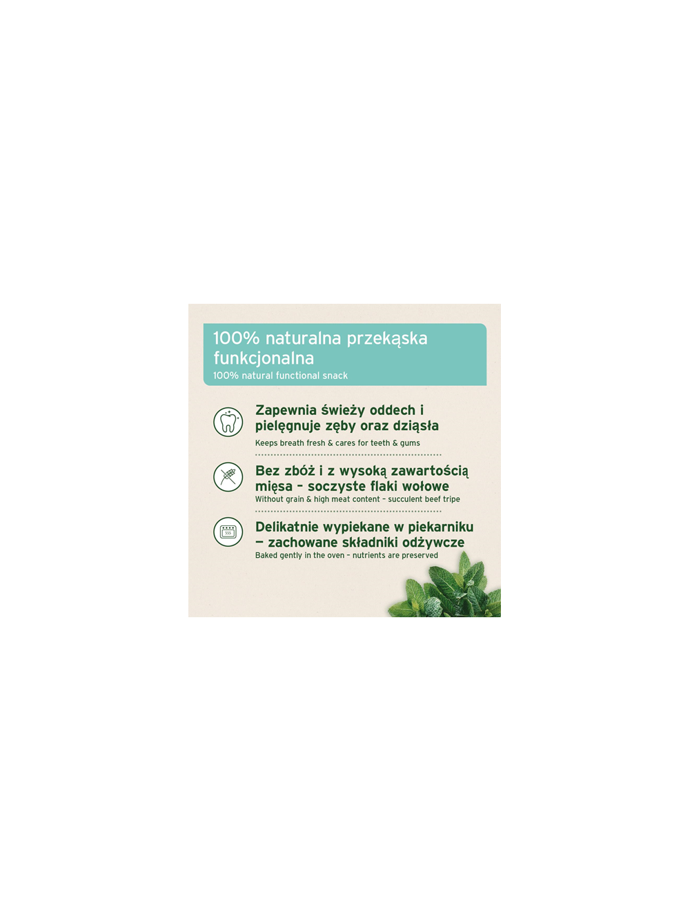 AniForte Świeży oddech - przysmak dla psa - 50g
