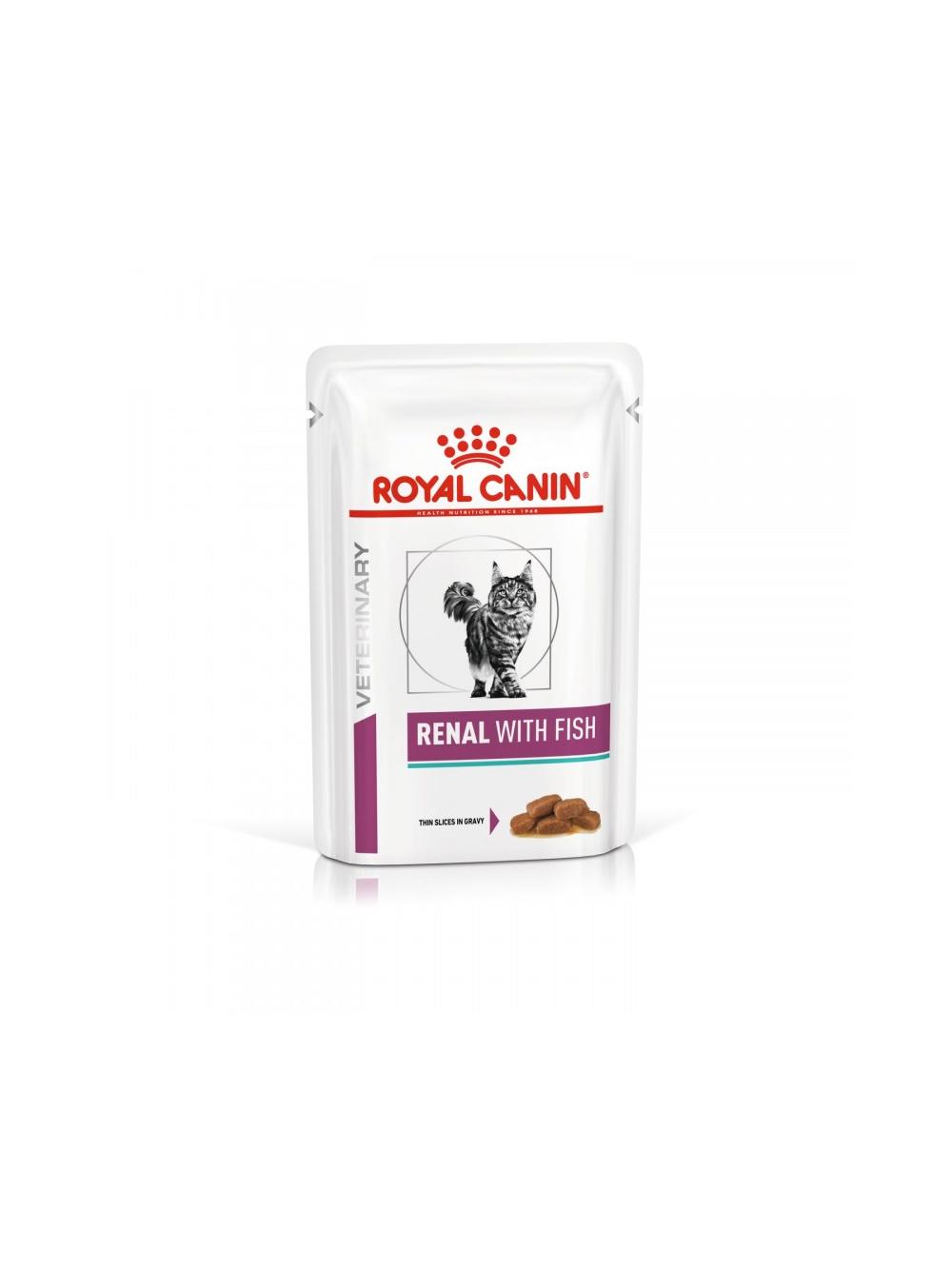 ROYAL CANIN Renal with Fish 2x(12x85g) saszetka