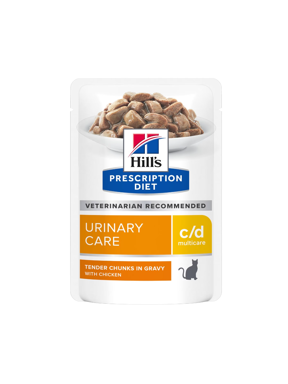 HILL'S PD Prescription Diet Feline c/d Multicare Kurczak 6x85g saszetka