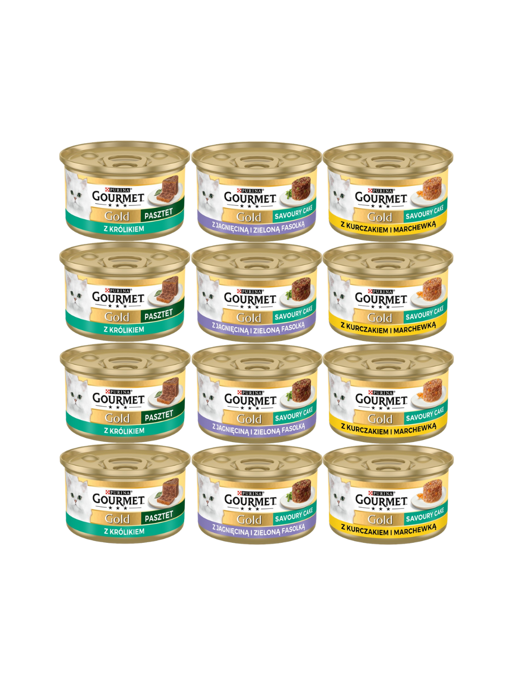 Purina Gourmet Gold Mis Smaków 48x85g