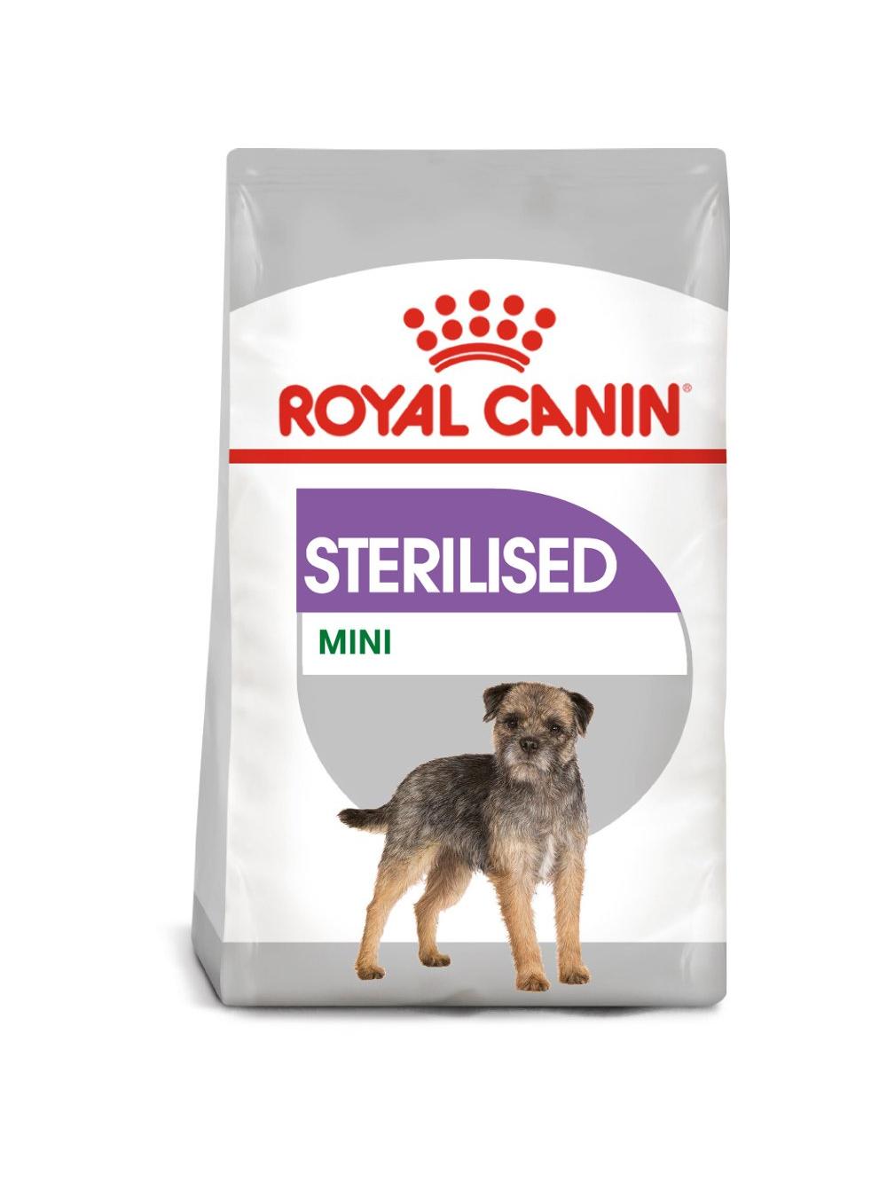 ROYAL CANIN CCN Mini Sterilised 3kg karma sucha dla psów dorosłych, ras małych, sterylizowanych /Opakowanie uszkodzone (7786,7782) !!!