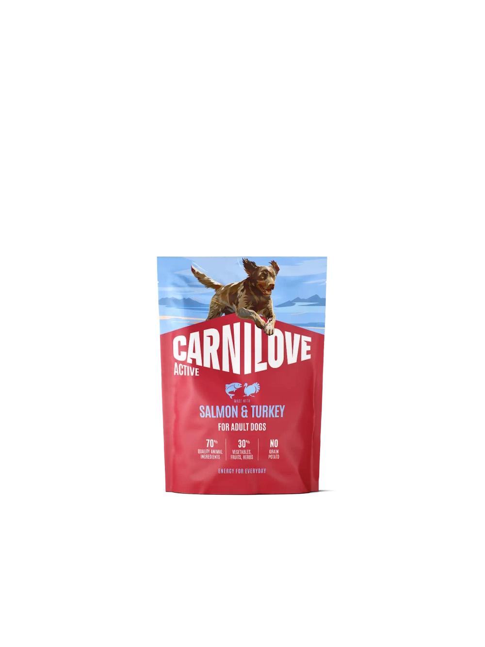 CARNILOVE Active Dog Salmon & Turkey for Adult 1,5kg