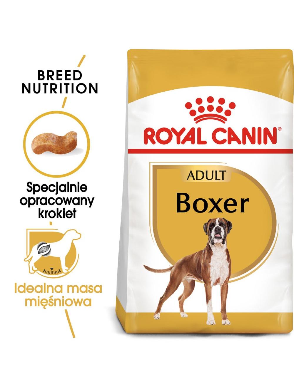 ROYAL CANIN Boxer Adult 12kg karma sucha dla psów dorosłych rasy bokser
