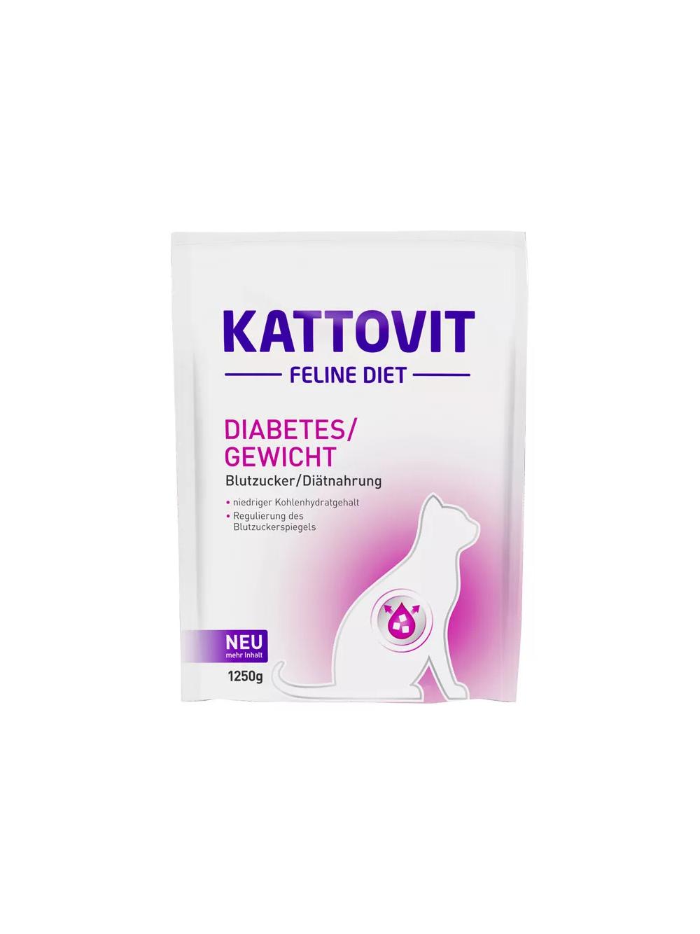 Kattovit Diabetes 1250g karma sucha
