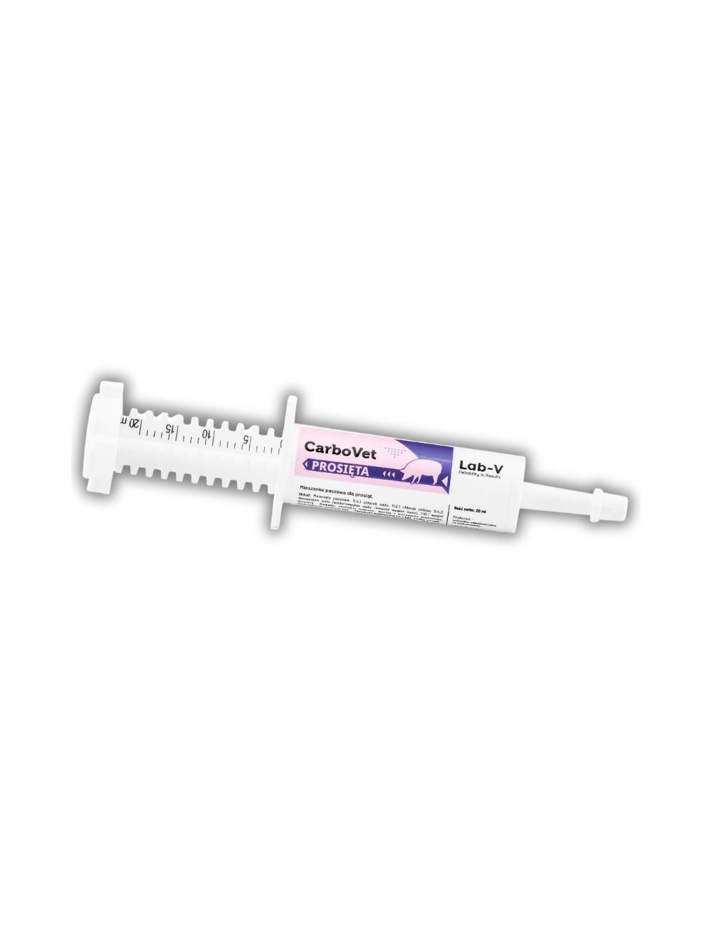 Lab-v CarboVet Prosięta - Preparat stosowany do eliminacji toksyn dla prosiąt 20 ml
