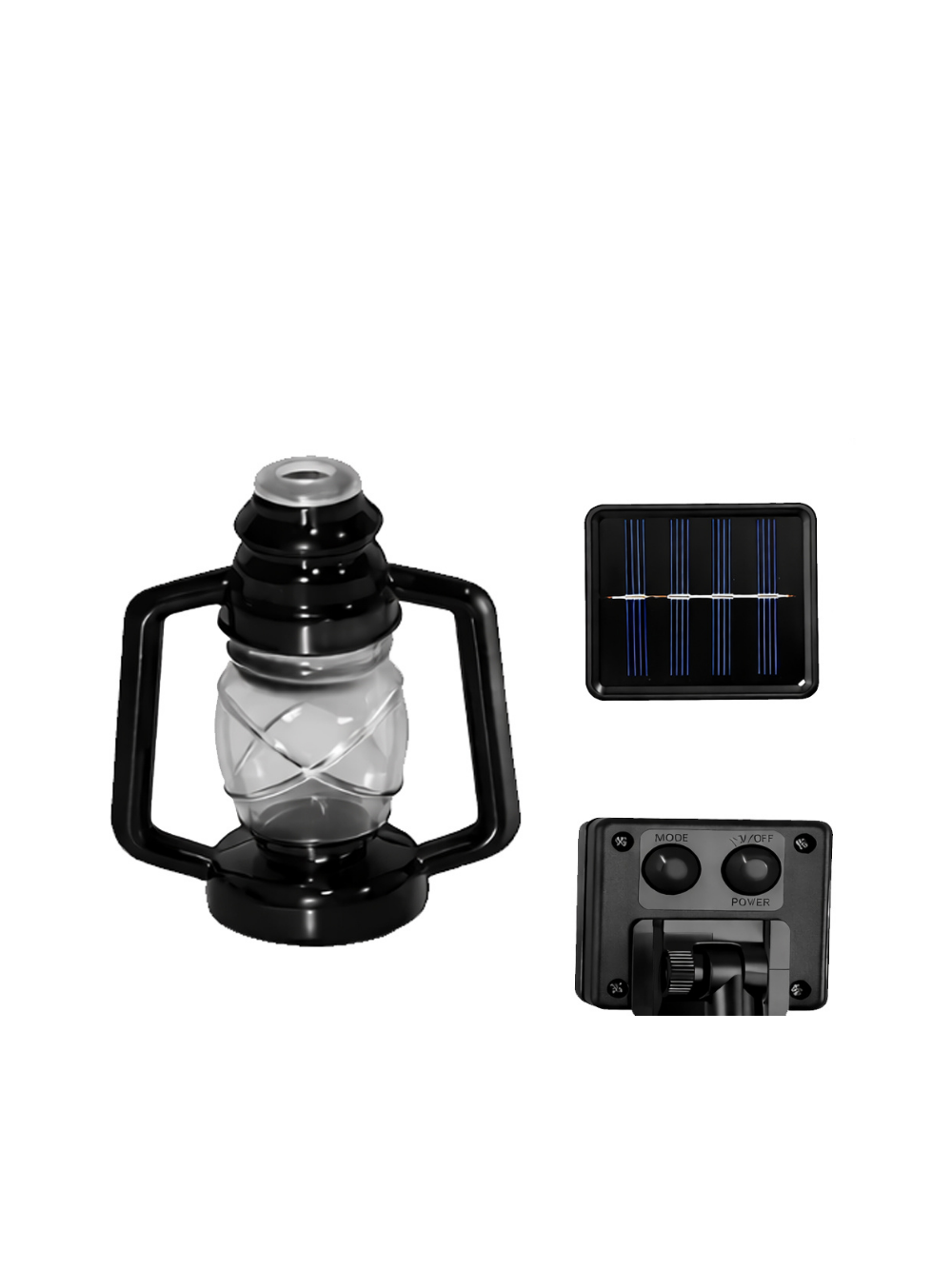 Girlanda ogrodowa solarna - 30 lampionów led