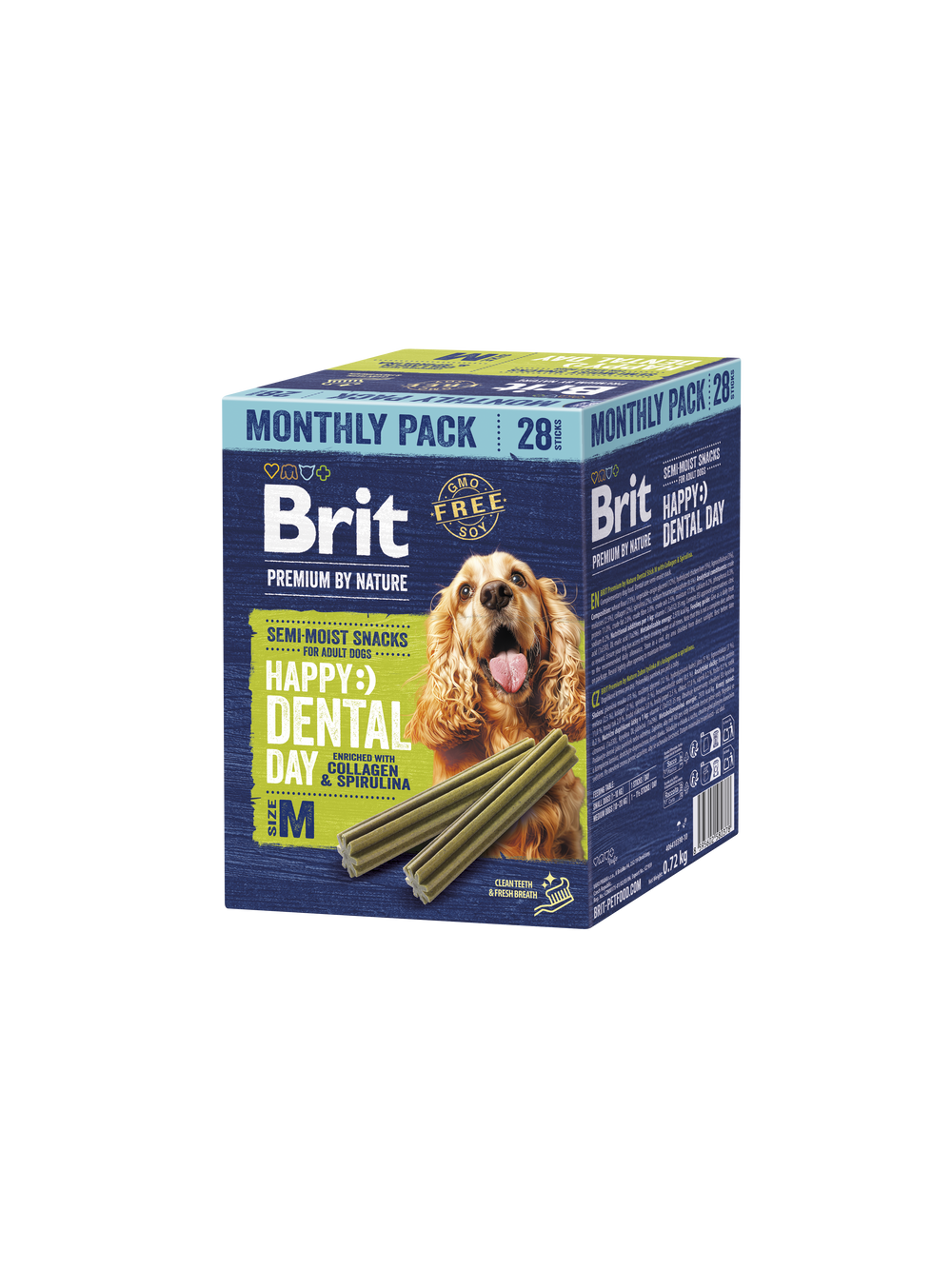 Brit Premium by Nature Dog Dental Snacks M, 28szt