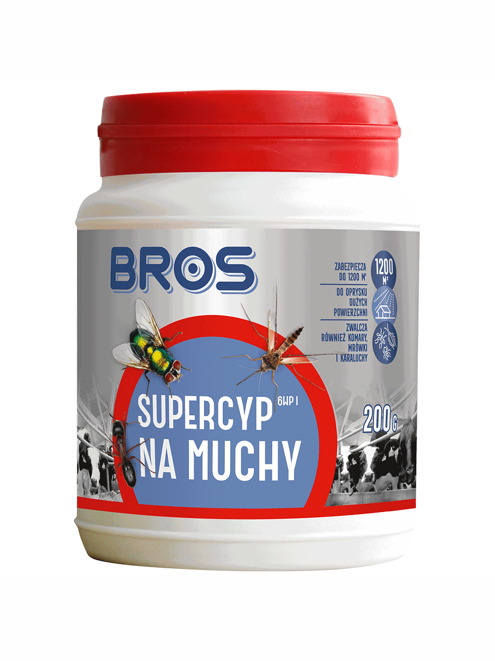 BROS - Supercyp 6WP na muchy 200g