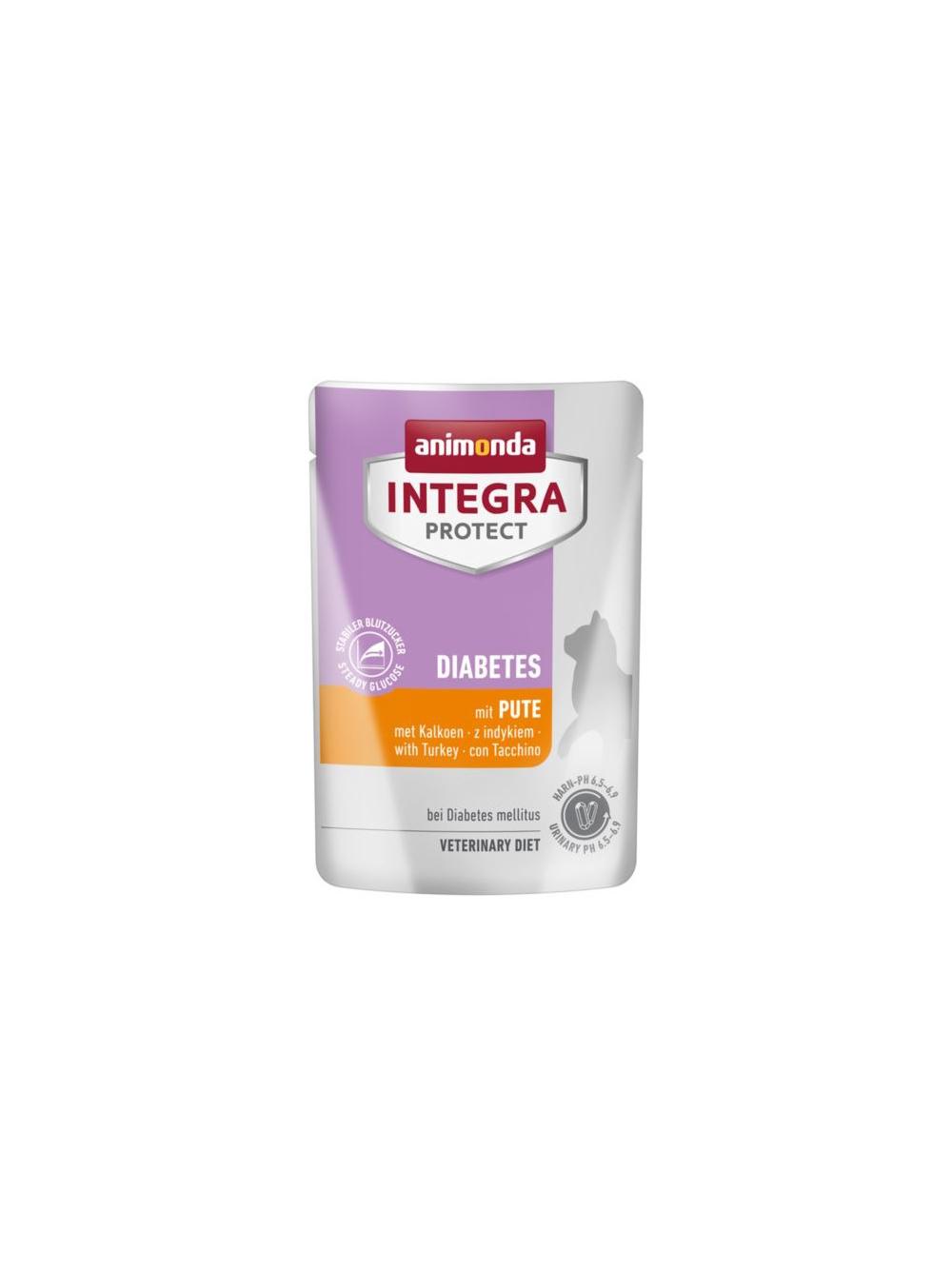 Animonda Integra Protect Diabetes Indyk 12x85g