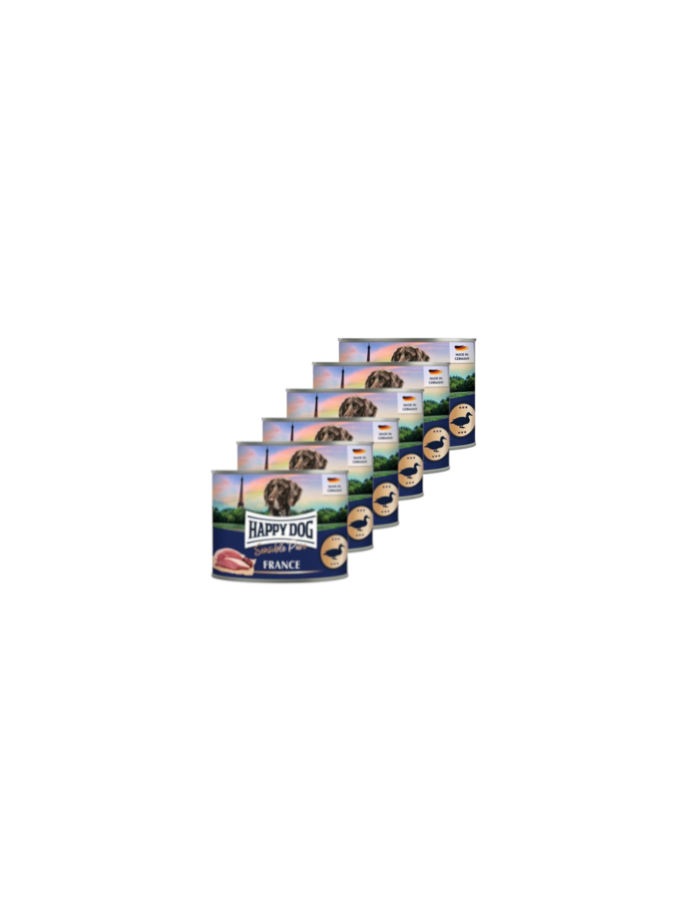 Happy Dog Sensible Pure France (kaczka) 6x200g