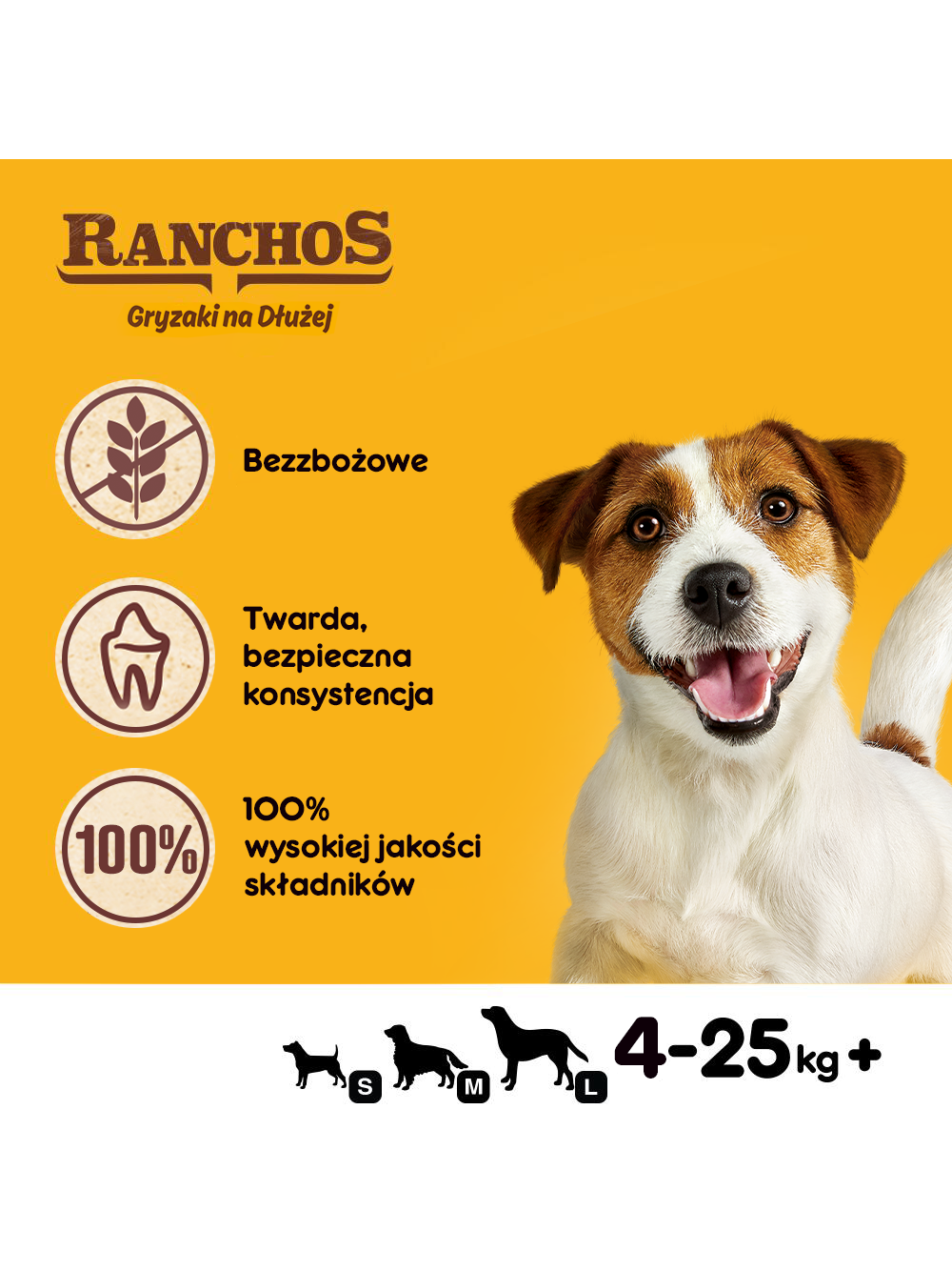 PEDIGREE - Ranchos Gryzaki na Dłużej 40 g – przysmaki dla psa, bogate w kurczaka, z marchewką
