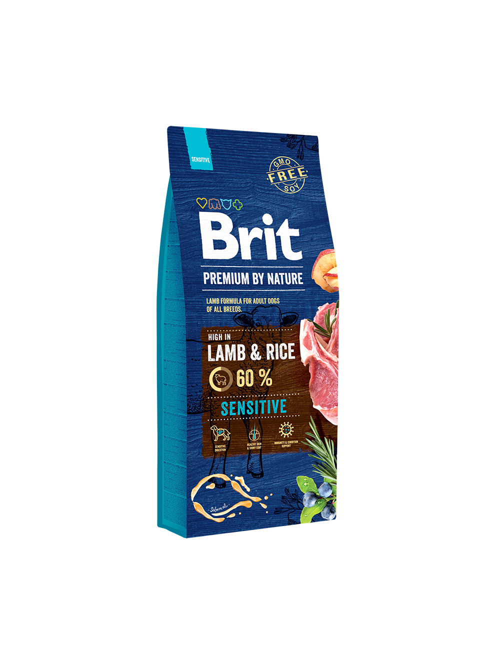 BRIT Premium By Nature Sensitive Lamb 15kg